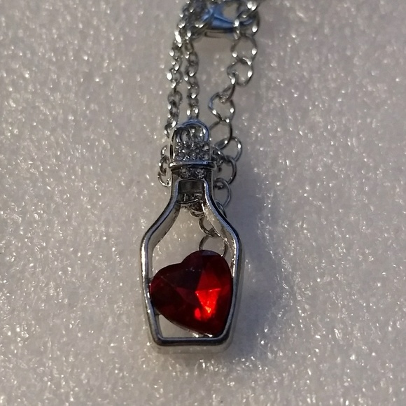 Jewelry - HEART IN A BOTTLE NECKLACE ❤️❤ Jewelry Love Silver Jewelry - HEART IN A BOTTLE NECKLACE ❤️❤ Jewelry Love Silver